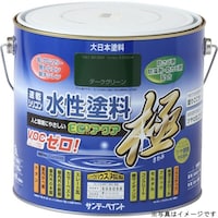 サンデーペイント 水性ECOアクア 赤錆 3L