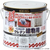 サンデーペイント 水性ウレタン建物用 ベージュ 3L