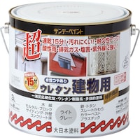 サンデーペイント 水性ウレタン建物用 ライトグレー 3L