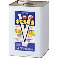 サンデーペイント 水性多用途 ミルキーホワイト 14L