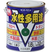 サンデーペイント 水性多用途 緑 1600ml