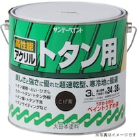 サンデーペイント アクリルトタン用塗料 赤錆 3L