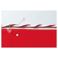 店研創意(ストア・エキスプレス) 取り付け用パーツ ベンリー幕カン 50個入