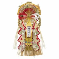 店研創意(ストア・エキスプレス) しめ縄飾り 五色梅 【しめ縄飾り・お正月用品】