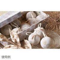 店研創意(ストア・エキスプレス) クリスマス スノーフレイクビーズボール
