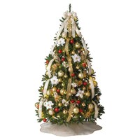 店研創意(ストア・エキスプレス) ツリーセット ゴールド 高さ210×幅135cm