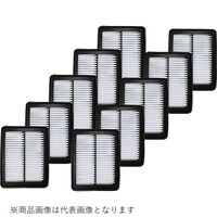 アクアドリーム PLATINUM エアフィルター 主な対応車種:ミツビシ・ニッサン車用 (互換純正品番:MD620584等) 1箱/10個セット