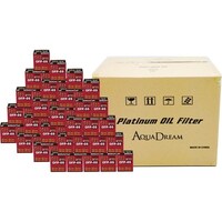 アクアドリーム PLATINUM オイルフィルター 主な対応車種:トヨタ・ダイハツ・マツダ・スバル車用 (代表純正品番:9091510003等 )/60個セット