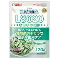 マルカン ゴン太の歯磨き専用ガム L8020乳酸菌入り カット クロロフィル入り 120g