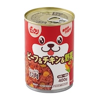 ビックリ 犬缶ビーフ&チキン&野菜