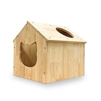 ペットライブラリー 天然木を使用した猫家具 ハウス