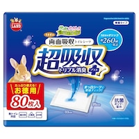 マルカン うさぎの両面吸収トイレシーツ お徳用 80枚