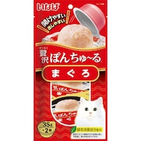 いなばペットフード いなば 贅沢ぽんちゅーる まぐろ 35g×2P