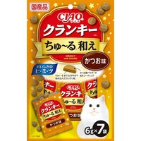 いなばペットフード CIAOクランキー ちゅーる和え かつお味 7P