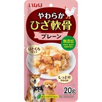 いなばペットフード やわらか ひざ軟骨 プレーン 20g