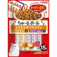 いなばペットフード ちゅーるボール とりささみバラエティ 10g×15P