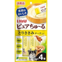 いなばペットフード ピュアちゅーる とりささみ チーズ入り 14g×4本