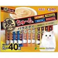 いなばペットフード CIAO 焼かつおちゅーる バラエティ 8g×40P