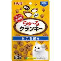 いなばペットフード ちゅーるクランキー かつお節味 50g