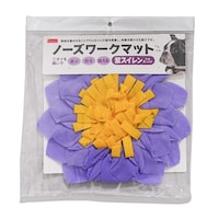 ペットライブラリー inuneru ノーズワークマット 紫スイレン