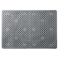 YAMAZAKI 玄関マット 泥落とし 業務用 60×85cm 泥っぷマット グレー