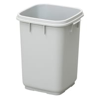 新輝合成 ゴミ箱 37L 本体 フタと組み合わせて使える 大きな投入口 エコマーク認定商品