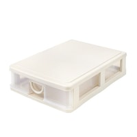 サンコープラスチック 収納ボックス 幅40.3×奥行55.4×高さ13.5cm クローゼット エルピス ベッド下 スリム ※2個以上から注文可能(販売価格は1個単位の価格)