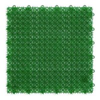 YAMAZAKI 人工芝 ジョイント 若草ユニット 本体 30×30cm 18枚組(1帖用) EVタイプ