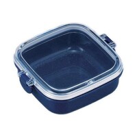 オーエスケー お弁当箱 1段 デザートケース 抗菌 250ml シルバーモード ※4個以上から注文可能(販売価格は1個単位の価格)