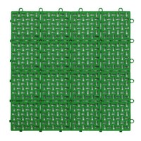 YAMAZAKI スノコ ジョイント 水切りユニット 本体 マット 屋外 30×30cm グリーン ※9個以上から注文可能(販売価格は1個単位の価格)