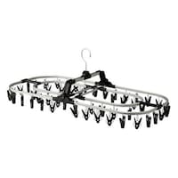 シービージャパン 洗濯ハンガー Kogure ピンチハンガー 52ピンチ アルミ アルミ角ハンガー ブラック