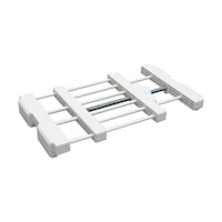 平安伸銅 つっぱり棚 突ぱりすき間棚 スリム 大 取付幅:19から28cm ※3個以上から注文可能(販売価格は1個単位の価格)