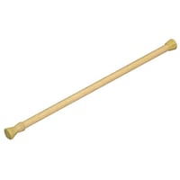 平安伸銅 突っ張り棒 取付幅:42から66cm ミニS 突ぱりスマートポール 細タイプ 木調 ※8個以上から注文可能(販売価格は1個単位の価格)