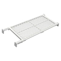 平安伸銅 つっぱり棚 パワフルメッシュ棚 ワイド 取付幅:73から112cm ※2個以上から注文可能(販売価格は1個単位の価格)