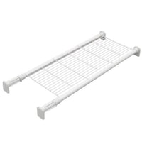 平安伸銅 つっぱり棚 ニューストロング突ぱり棚 小 幅73から112cm ※2個以上から注文可能(販売価格は1個単位の価格)