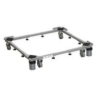 平安伸銅 新洗濯機スライド台 洗濯機置き台 キャスター付