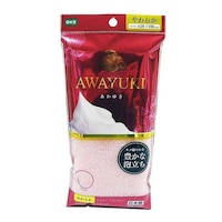 オーエ ボディタオル オーエ あわゆき ナイロンタオル やわらか ピンク ピンク ※6個以上から注文可能(販売価格は1個単位の価格)