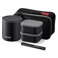 アスベル 保温弁当箱 ランチジャー ステンレス製 男性用 ランタス タテ・ヨコ 専用バッグ付 820ml