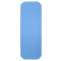 WISE 浴槽マット 滑りを防ぐ浴槽マット ロング 35×96cm ブルー ※2個以上から注文可能(販売価格は1個単位の価格)