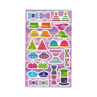 小久保工業所 シール つまようじ・ストロー用 ピックデコシール delijoy デリジョイ 帽子&リボン お弁当グッズ ※19個以上から注文可能(販売価格は1個単位の価格)