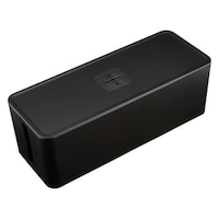 JEJアステージ ケーブルボックス コード ケーブル 収納 6口対応 コードボックス ブラック ※2個以上から注文可能(販売価格は1個単位の価格)