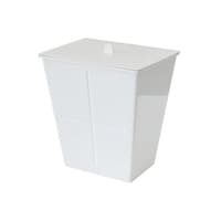 八幡化成 ゴミ箱 3L アンブルトラッシュ Sサイズ ホワイト ※3個以上から注文可能(販売価格は1個単位の価格)