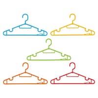 シービージャパン 洗濯ハンガー Kogure カラフル ターンフックハンガー 5本組 ※8個以上から注文可能(販売価格は1個単位の価格)