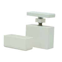 平安伸銅 アジャスター LABRICO ラブリコ DIY パーツ 2×4材 棚 ラック 同色1セット オフホワイト ※2個以上から注文可能(販売価格は1個単位の価格)