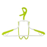 小久保工業所 洗濯ハンガー フードが乾く 折りたたみ式 パーカーハンガー グリーン グリーン ※7個以上から注文可能(販売価格は1個単位の価格)