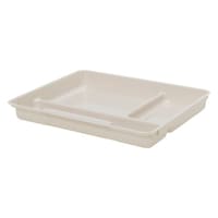 サンコープラスチック 小物整理トレー 幅29.6×奥行27×高さ4cm eラック 小物整理 トレー ベージュ ※8個以上から注文可能(販売価格は1個単位の価格)