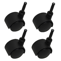 サンコープラスチック キャスター 4個入り 専用キャスター ラック専用 引き出し専用 ブラック ※7個以上から注文可能(販売価格は1個単位の価格)