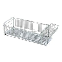 下村企販 水切りラック TSUBAME 水切りラック(箸置き付) 横置き スリム ステンレス