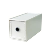 八幡化成 収納ボックス 幅11.9×奥行26.6×高さ12.6cm 1段 fs720 ファイルストアーズ コンフォート 引き出し 小物収納 ホワイト ※3個以上から注文可能(販売価格は1個単位の価格)