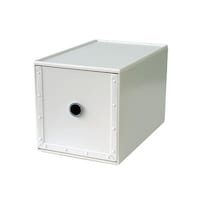 八幡化成 収納ボックス 幅16.8×奥行26.4×高さ17.3cm 1段 fs750 ファイルストアーズ コンフォート 引き出し 小物収納 ホワイト ※2個以上から注文可能(販売価格は1個単位の価格)